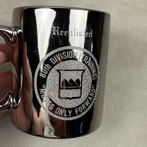 Reenlisted 80th Division Training  Blue Ridge Chrome Ceramic Coffee Mug